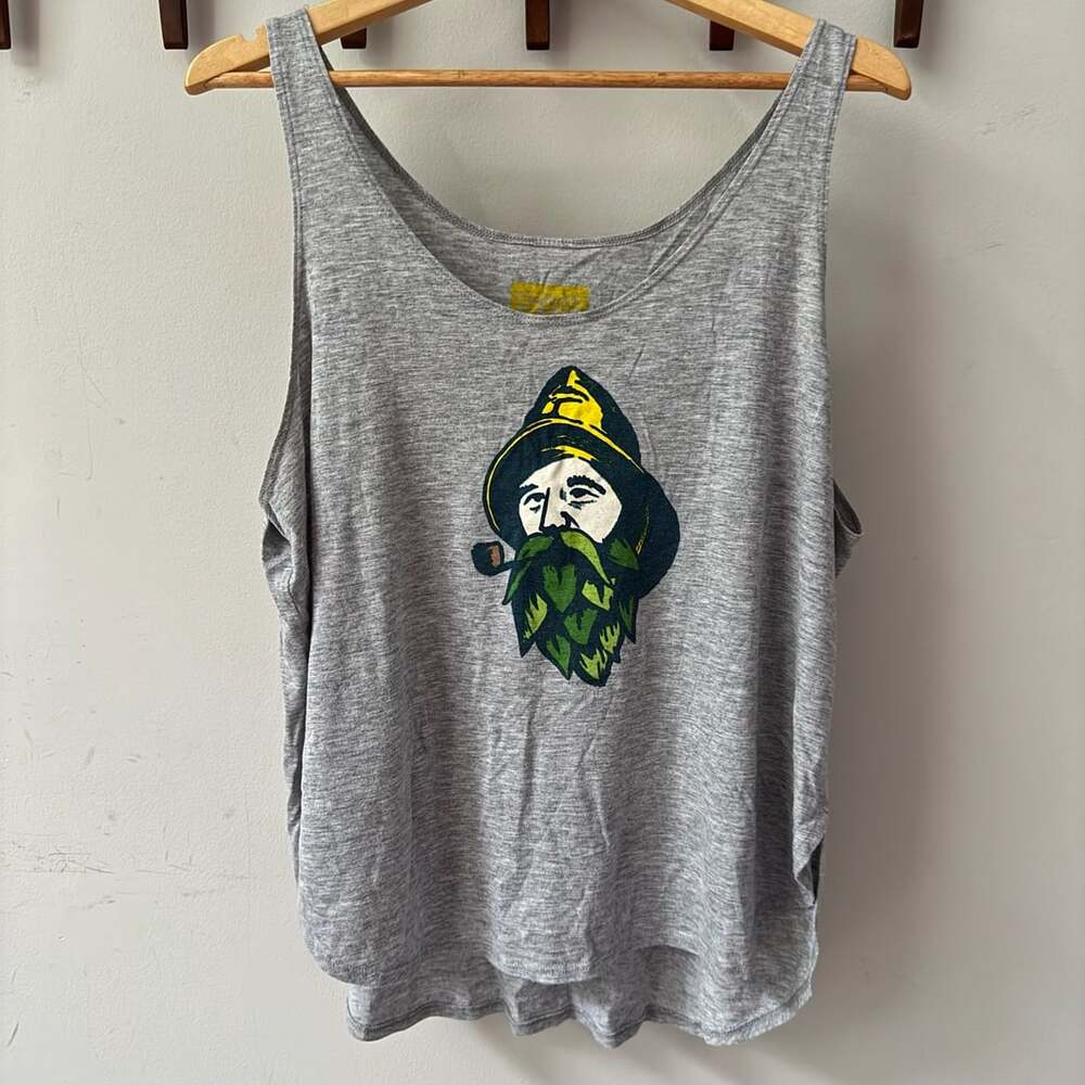 Cape May Brewing Co Tank Top Size XL Gray Brewer